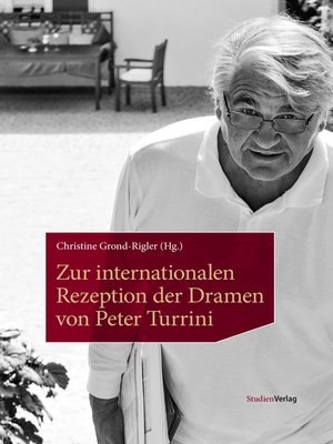 cover image of Zur internationalen Rezeption der Dramen von Peter Turrini